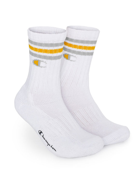 Champion Life Mens C Logo Crew Socks