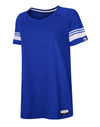 Champion Womens Authentic Originals Triblend Short Sleeve Varsity T-shirt