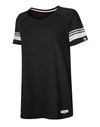 Champion Womens Authentic Originals Triblend Short Sleeve Varsity T-shirt