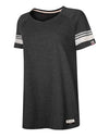 Champion Womens Authentic Originals Triblend Short Sleeve Varsity T-shirt