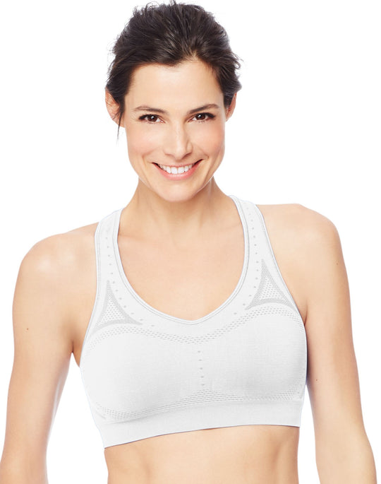 Hanes Womens Seamless Sports Bra