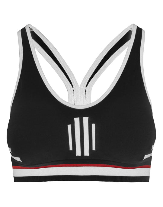 Champion Womens The Infinity Stripe Sports Bra