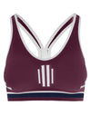 Champion Womens The Infinity Stripe Sports Bra