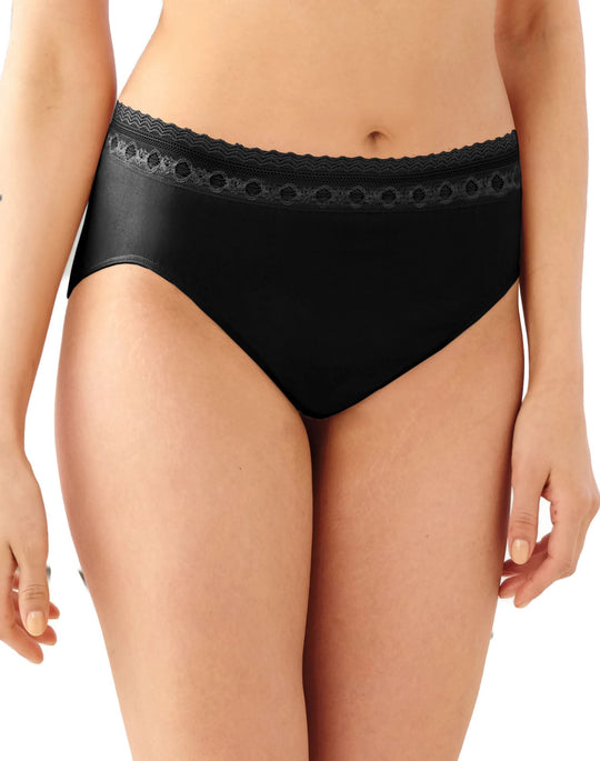 Bali Comfort Revolution Microfiber Solid Hi-Cut Brief