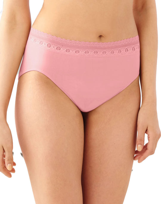 Bali Comfort Revolution Microfiber Solid Hi-Cut Brief