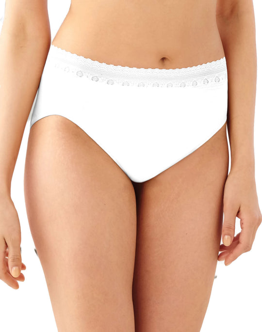 Bali Comfort Revolution Microfiber Solid Hi-Cut Brief