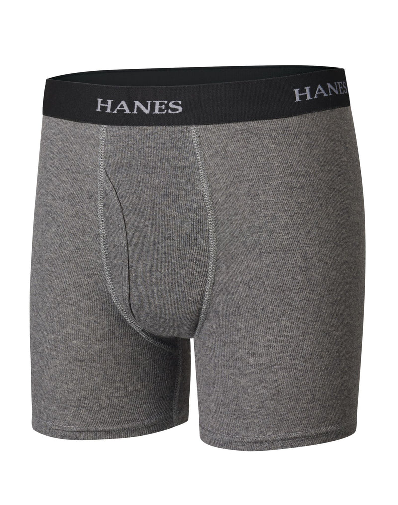 Hanes Boys Ultimate Printed Boxer Brief with Comfort Flex Waistband 4-Pack