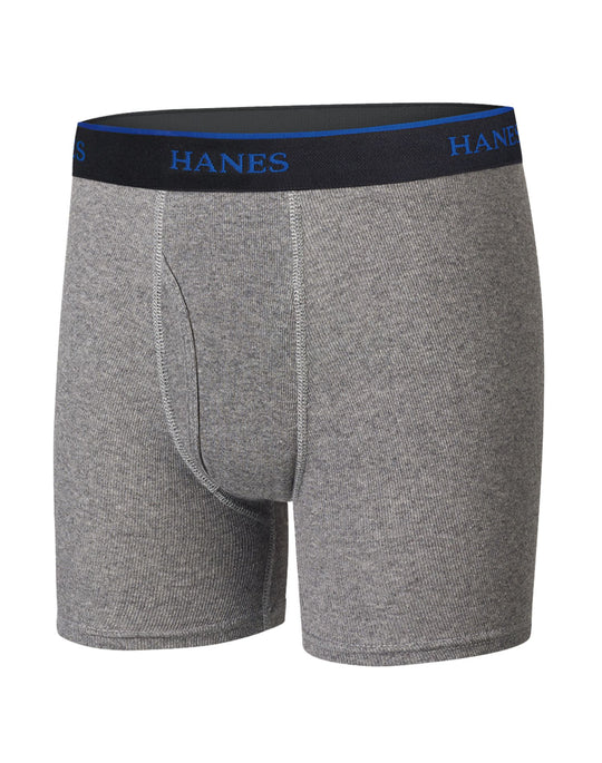 Hanes Boys Ultimate Lightweight Long Leg Boxer Briefs 4-Pack