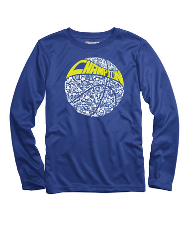 Champion Boys` Long Sleeve Thermal Graphic T-Shirt