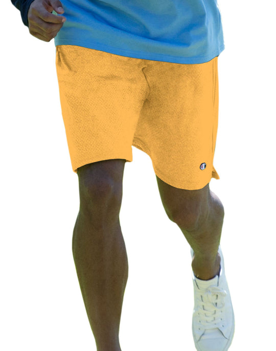 Champion Men's Long Mesh Shorts with Pockets