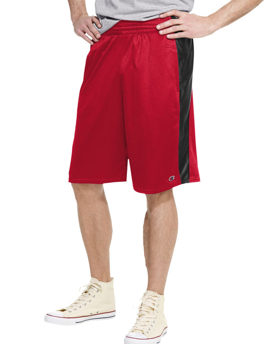Champion Textured Dazzle Men's Basketball Shorts With Pockets