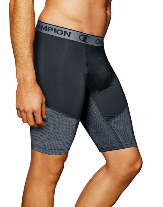 Champion PowerFlex Men`s 9` Compression Shorts