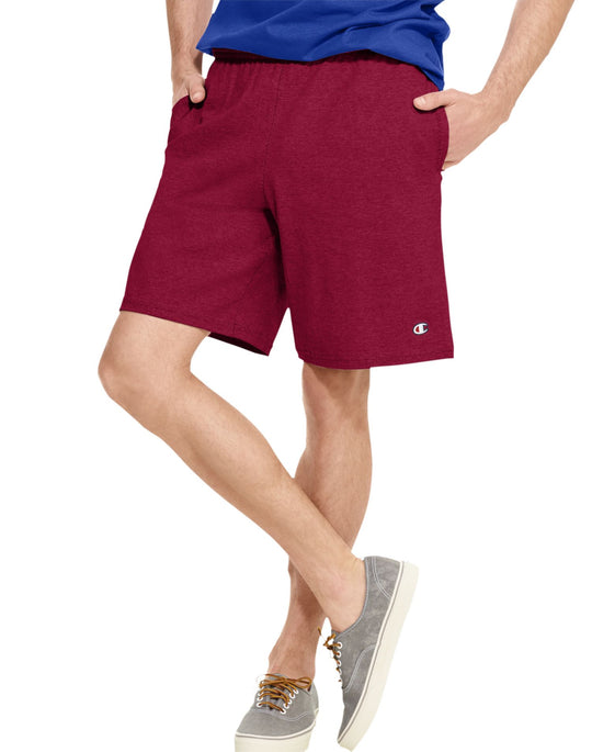 Champion Men's  9-Inch Jersey Short With Pockets