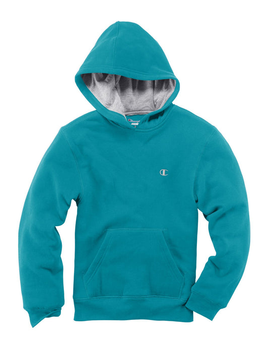 Champion Girls` Pullover Hoodie