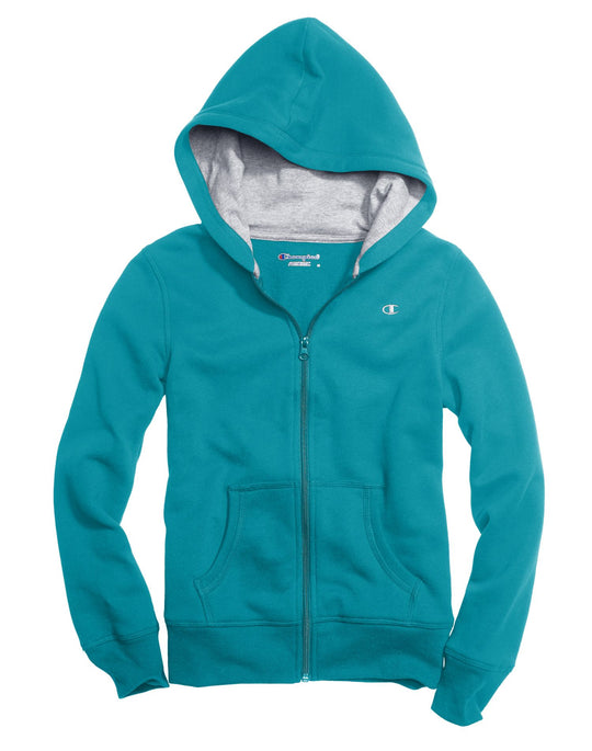 Champion Girls` Zip Up Hoodie
