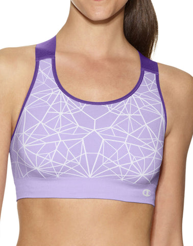 Champion Women`s Sassy Seamless Medium Control Sports Bra