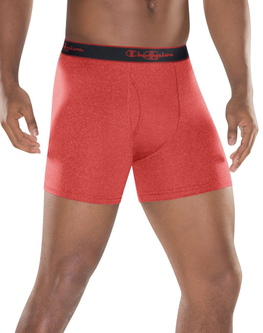 Champion Active Performance Men`s Regular Boxer Brief 3-Pack