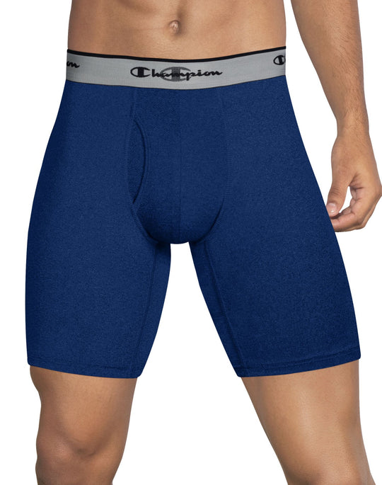 Champion Men`s Tech Performance Long Boxer Brief