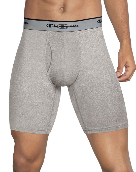 Champion Men`s Tech Performance Long Boxer Brief