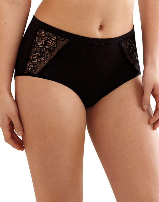 Bali Womens Lace Desire Cotton Brief