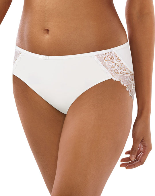 Bali Womens Lace Desire Cotton Hipster Panty