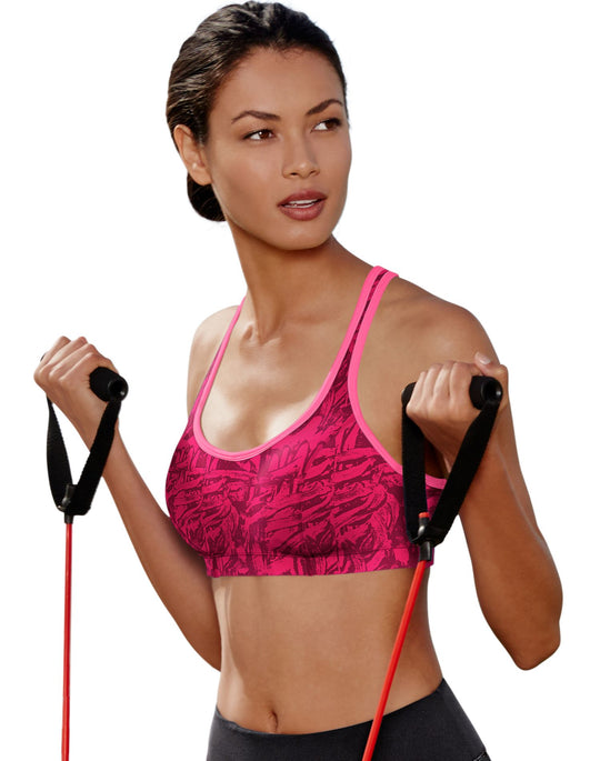 Champion Women's Shape T-Back Medium Control Sports Bra