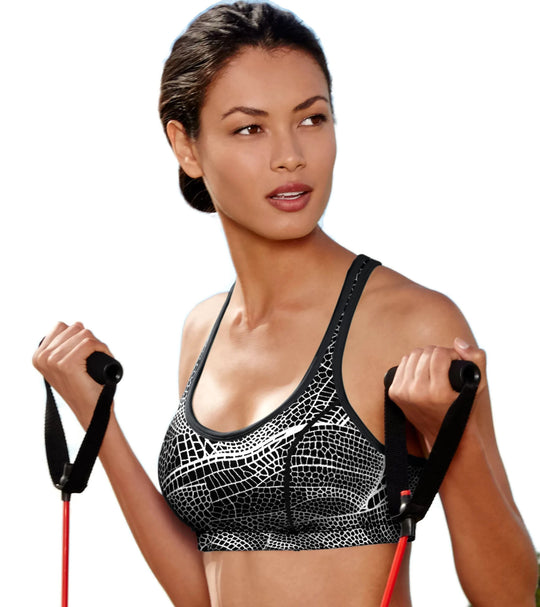Champion Women's Shape T-Back Medium Control Sports Bra