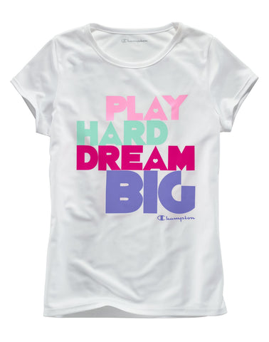 Champion Little Girls Short-Sleeve Graphic Tee