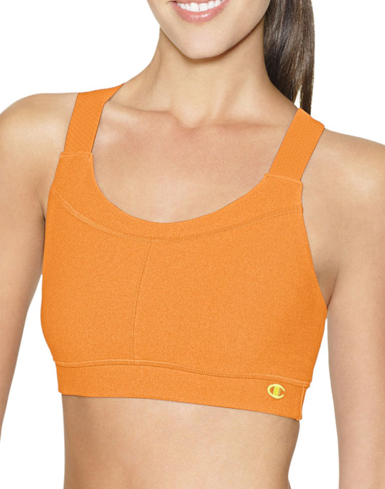 Champion Women`s Gym Fit Solid Medium Control Sports Bra