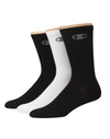 Champion Mens Performance Crew Socks 3-Pack