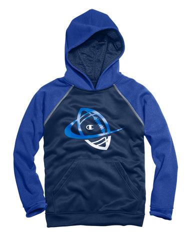 Champion Boys` Tech Fleece Graphic Pullover Hood