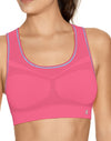 Champion Double Dry Women's Seamless Racer-Back Medium Control Sports Bra