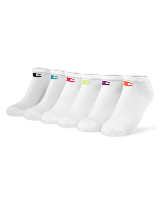 Champion Women`s Performance 6-Pack Low-Cut Socks