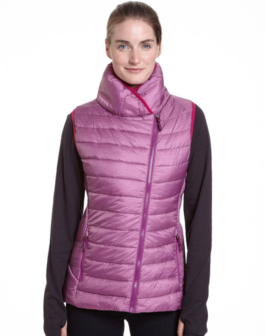 Champion Womens Assymetrical Zip Front Vest