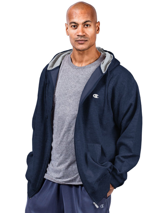 Champion Big & Tall Men`s Zip Fleece Hoodie