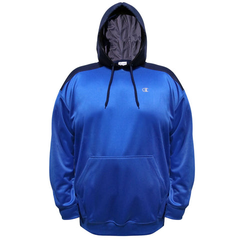 Champion Mens Big & Tall Performance Pullover Contrast Hoodie
