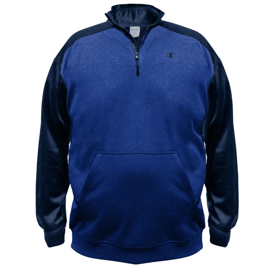Champion Mens Big & Tall Performance Pieced 1/4 Zip