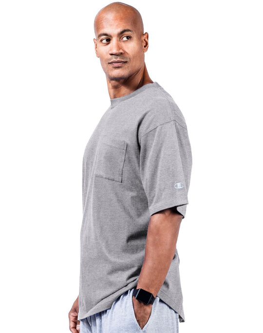 Champion Big & Tall Men`s Short Sleeve Pocket Jersey Tee