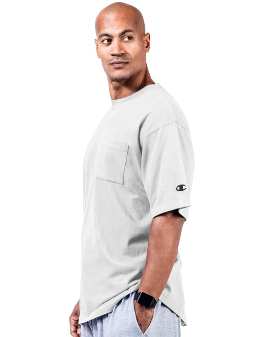 Champion Big & Tall Men`s Short Sleeve Pocket Jersey Tee