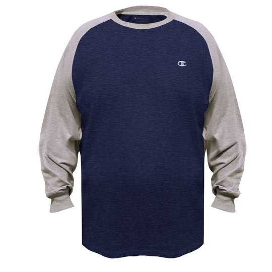 Champion Vapor Big & Tall Jersey Long-Sleeve Tee