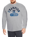 Champion Mens Big & Tall Cotton Long-Sleeve Graphic Tee