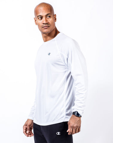 Champion Mens Vapor Big & Tall Long-Sleeve Tee