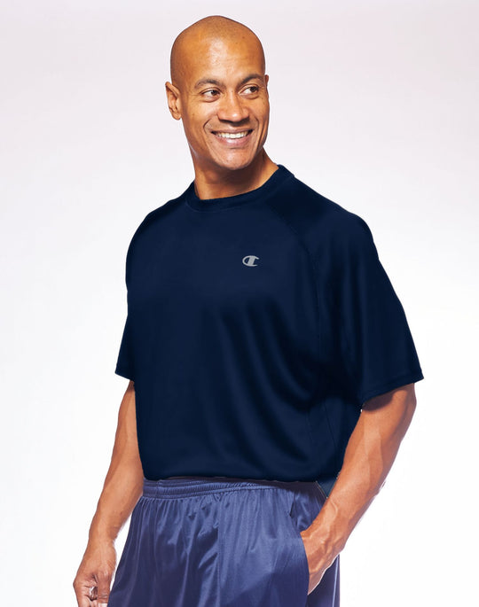 Champion Mens Vapor Big & Tall Pieced Raglan Tee