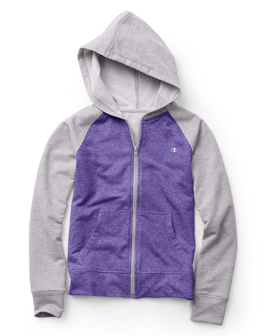 Champion Girls French Terry Zip Up Hoodie