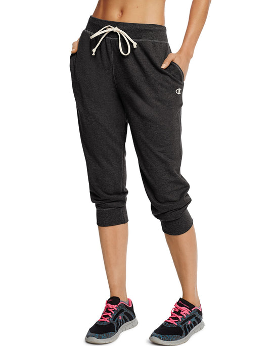 Champion Women`s French Terry Jogger Capris
