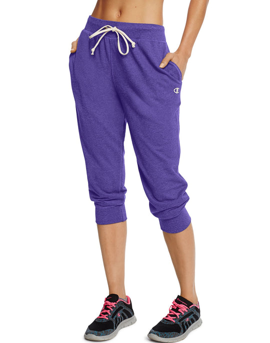 Champion Women`s French Terry Jogger Capris