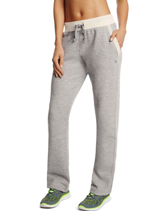 Champion Women`s Fleece Open Bottom Pants