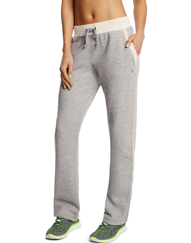 Champion Women`s Fleece Open Bottom Pants