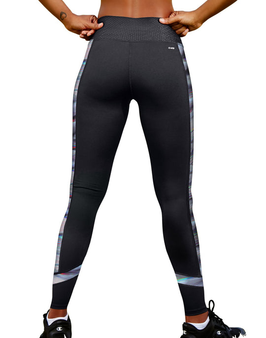 Champion Women`s Absolute Colorblock Tights With SmoothTec Waistband