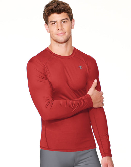 Champion Vapor PowerTrain Long Sleeve Men's Tee